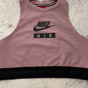 Pink Nike Air Croptop
